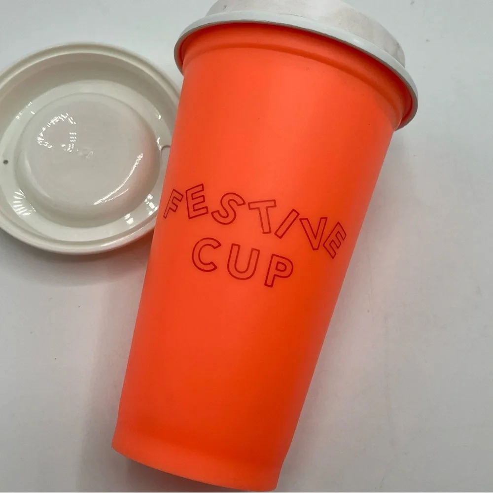 Starbucks Tumbler Cup Lot Christmas White Black